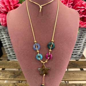 Collar hilo con detalle estrella