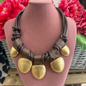 Collar Dorado Raices