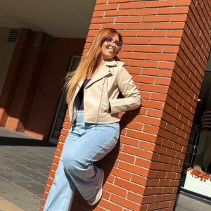 Biker polipiel Crudo