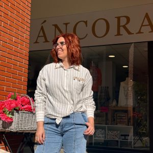 Camisa Rayas bordada