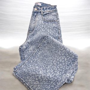 Pantalón leopardo strass